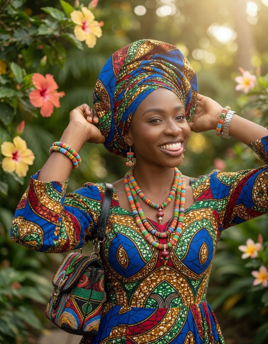 AfroFusion Glam Gown