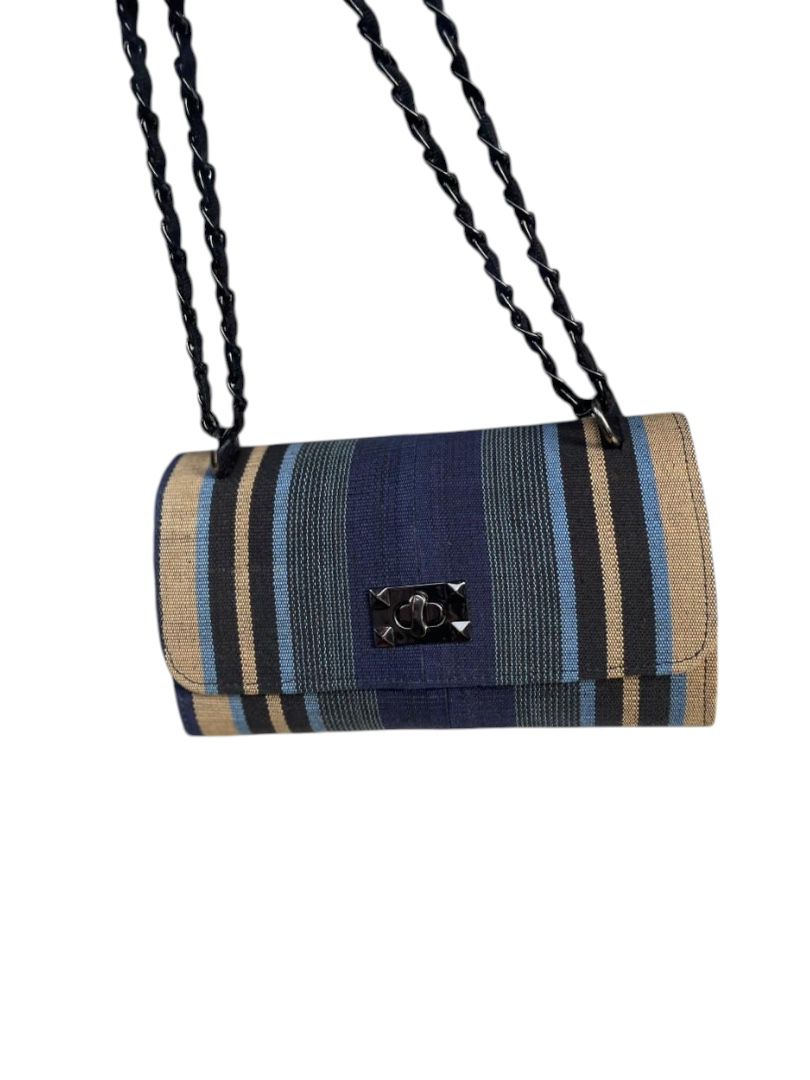 Blue and Gold Stripes