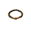 Deep Brown Hand Bead